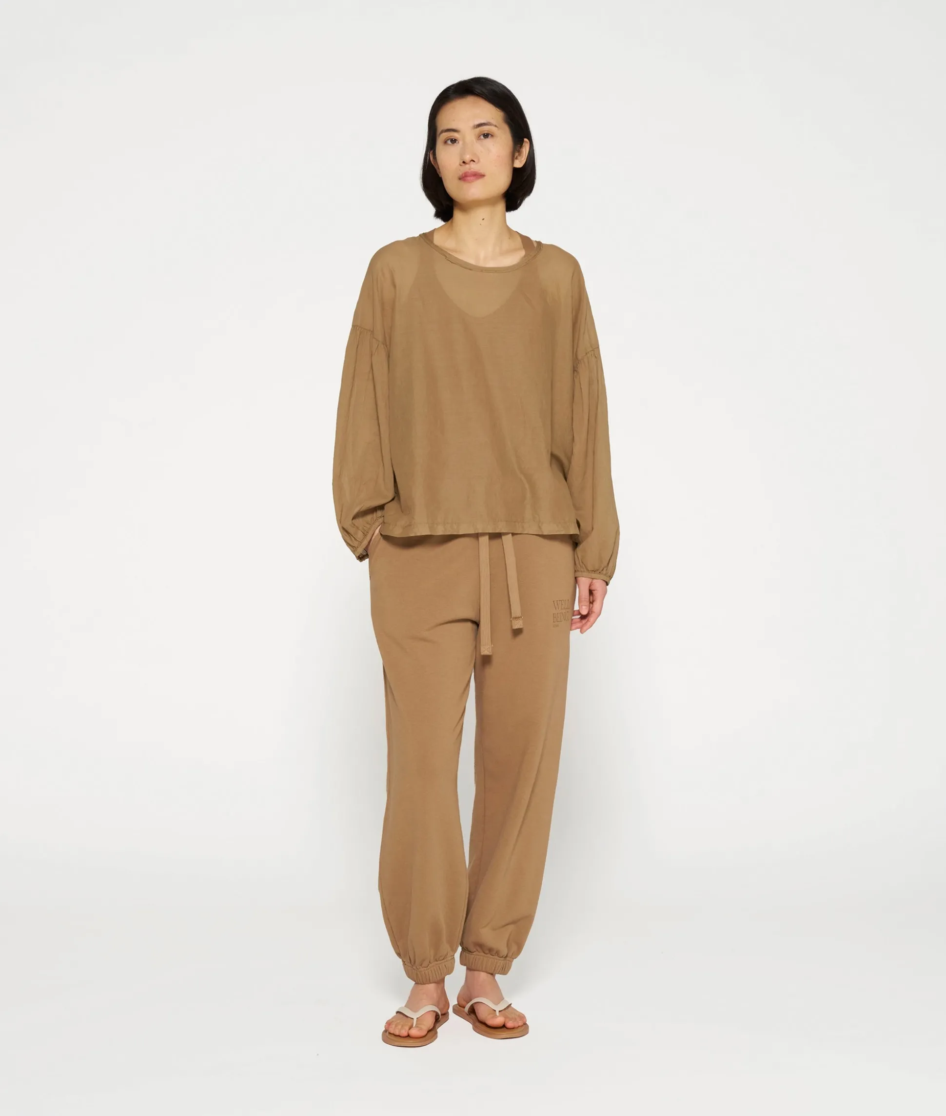 balloon sleeve blouse