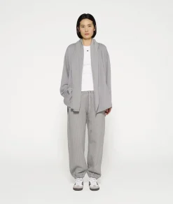 Bar jogger pinstripe brushed