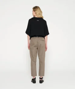 belted pants jog denim