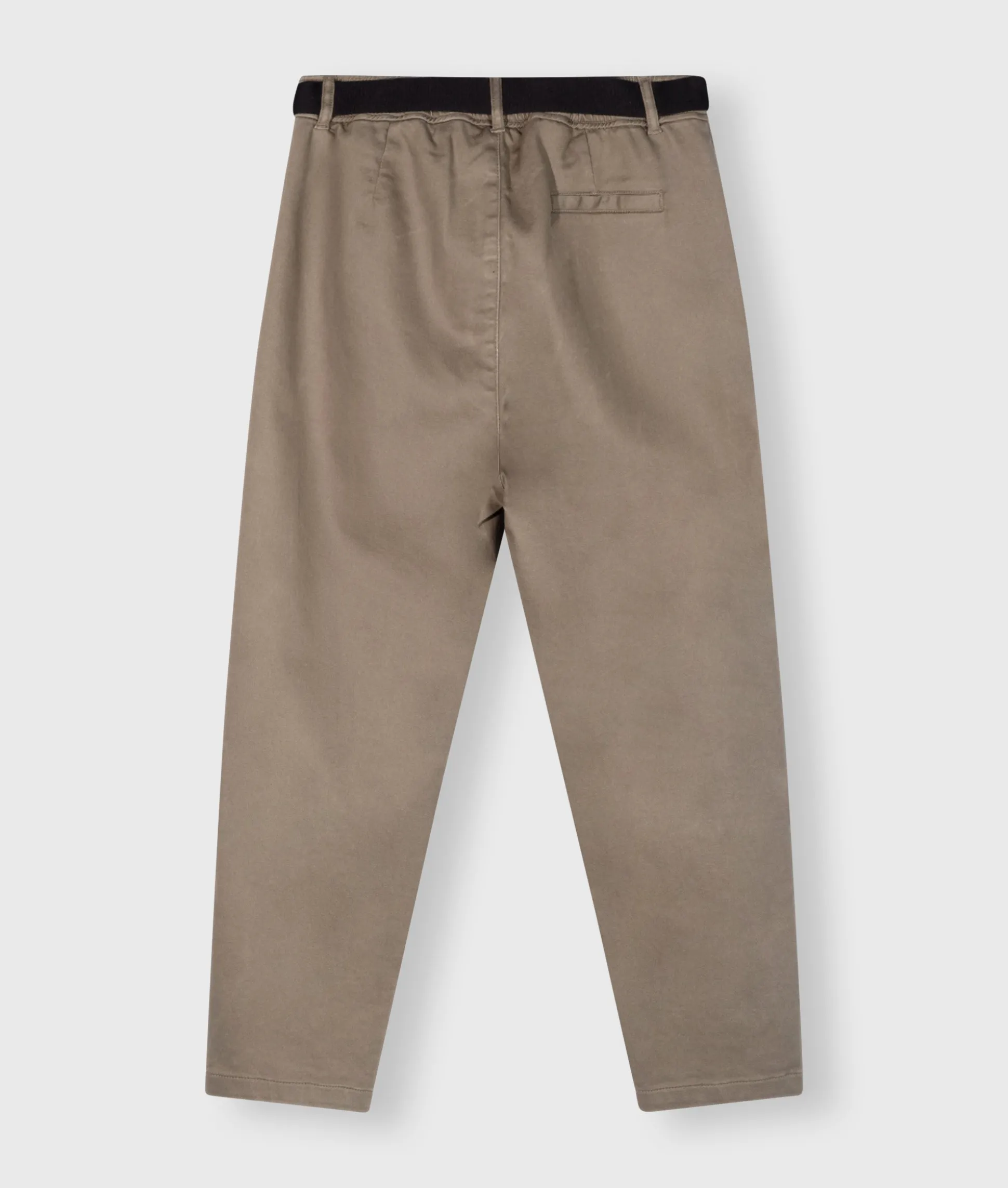 belted pants jog denim