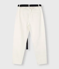 belted pants jog denim