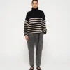 coll sweater knit stripes