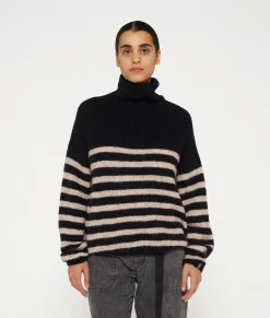 coll sweater knit stripes