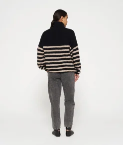coll sweater knit stripes