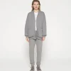 cropped jogger pinstripe