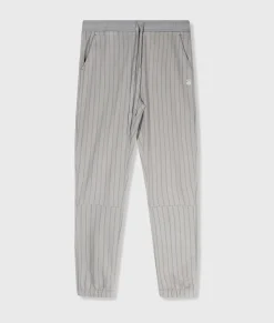 cropped jogger pinstripe
