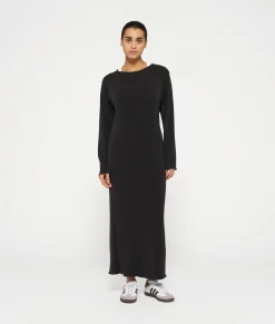 longsleeve maxi dress scuba