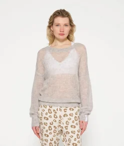 loose thin knit sweater