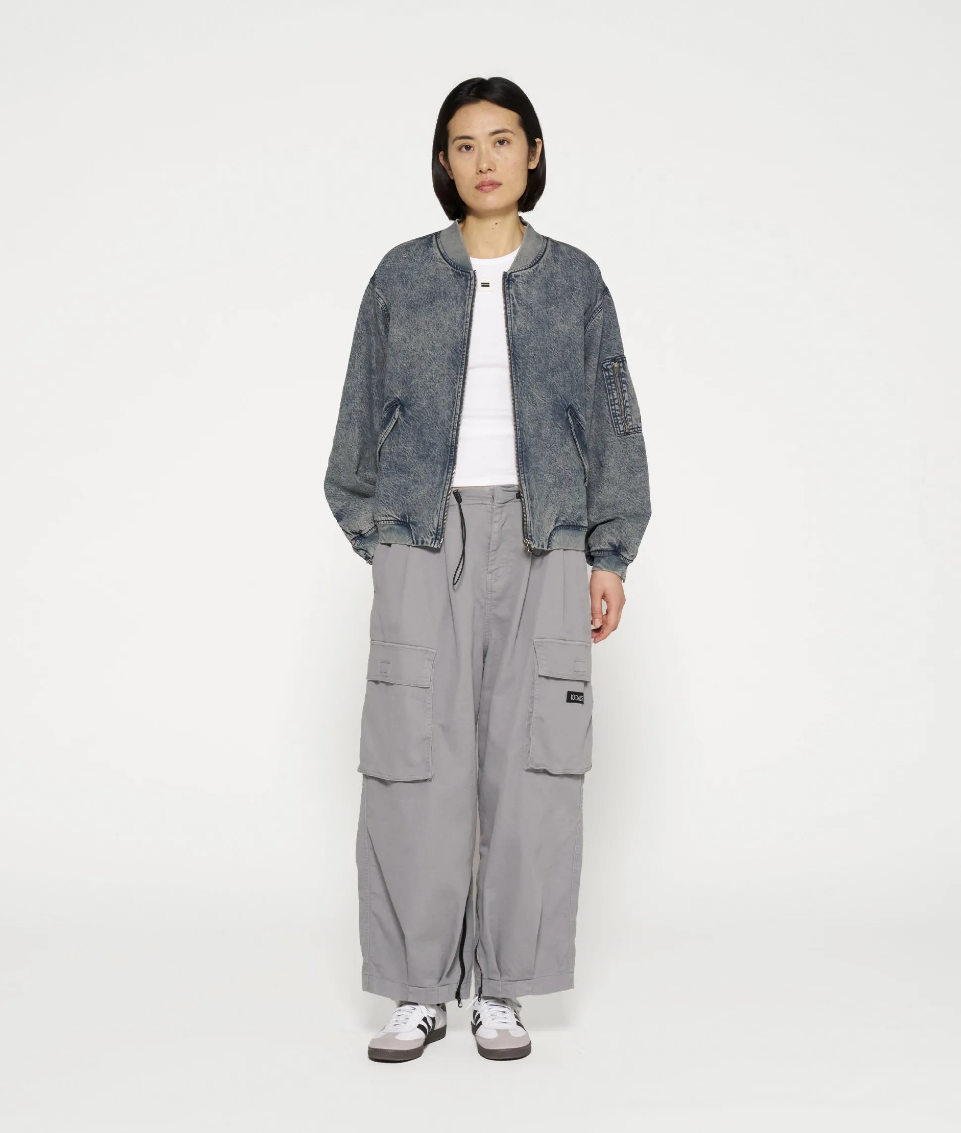 loose utility trousers