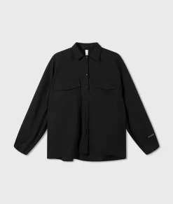 overshirt crepe