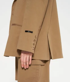 oversized blazer twill