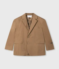 oversized blazer twill