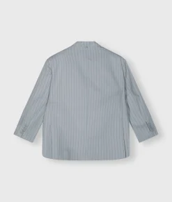 oversized pinstripe blazer