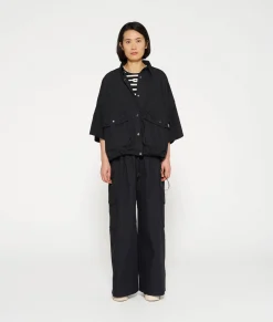 oversized utility shirt