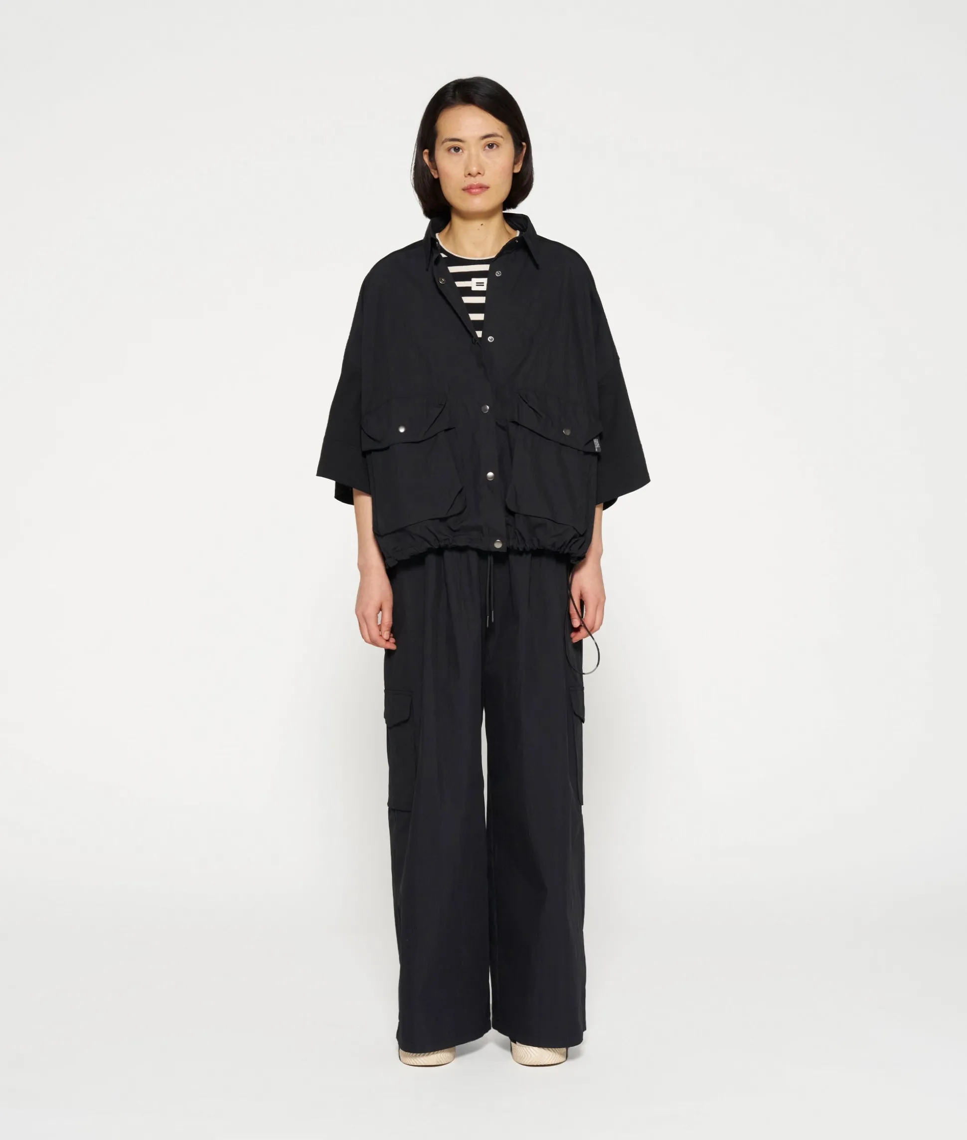 oversized utility shirt