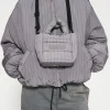 padded bag pinstripe