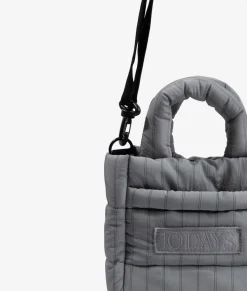 padded bag pinstripe