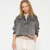 padded shirt jog denim