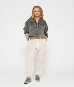 padded shirt jog denim