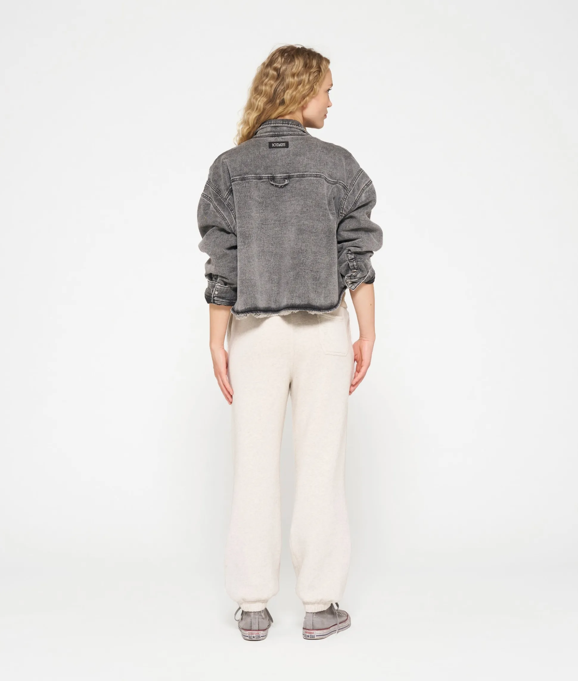 padded shirt jog denim