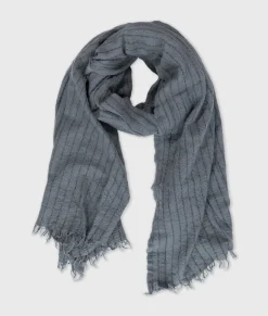 pinstripe scarf