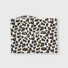 pouch fleece leopard