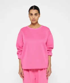 raw edge sweater