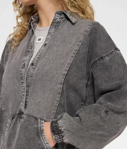 the Billie dress jog denim
