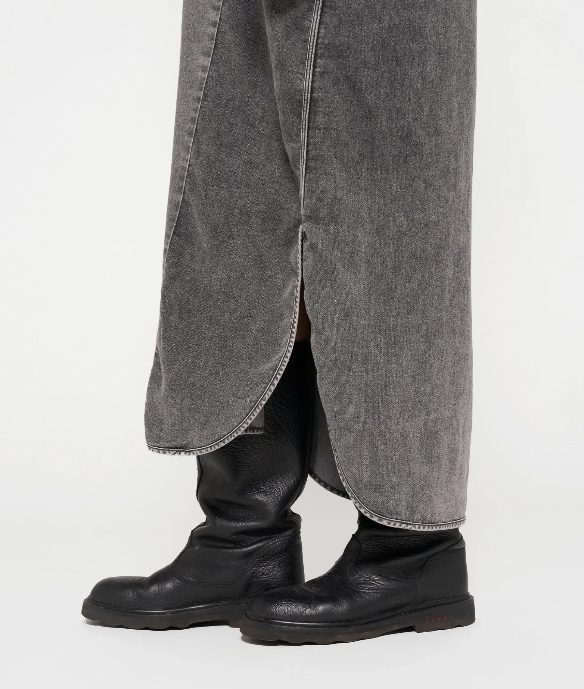 the Billie dress jog denim