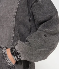the Billie dress jog denim