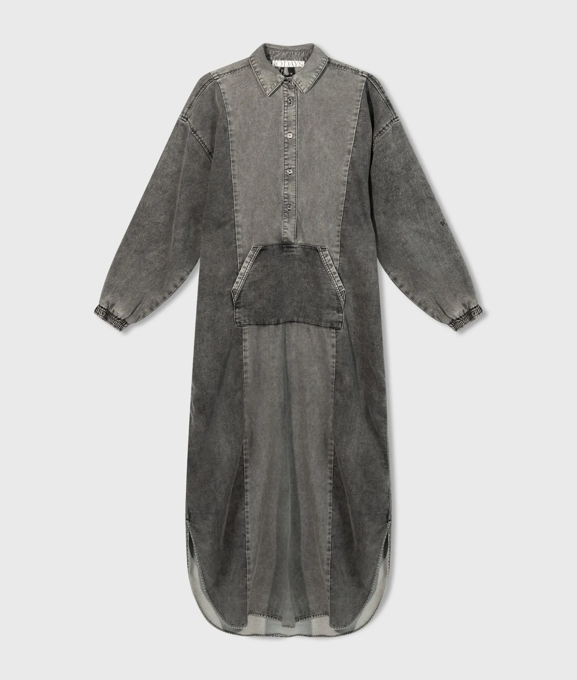the Billie dress jog denim