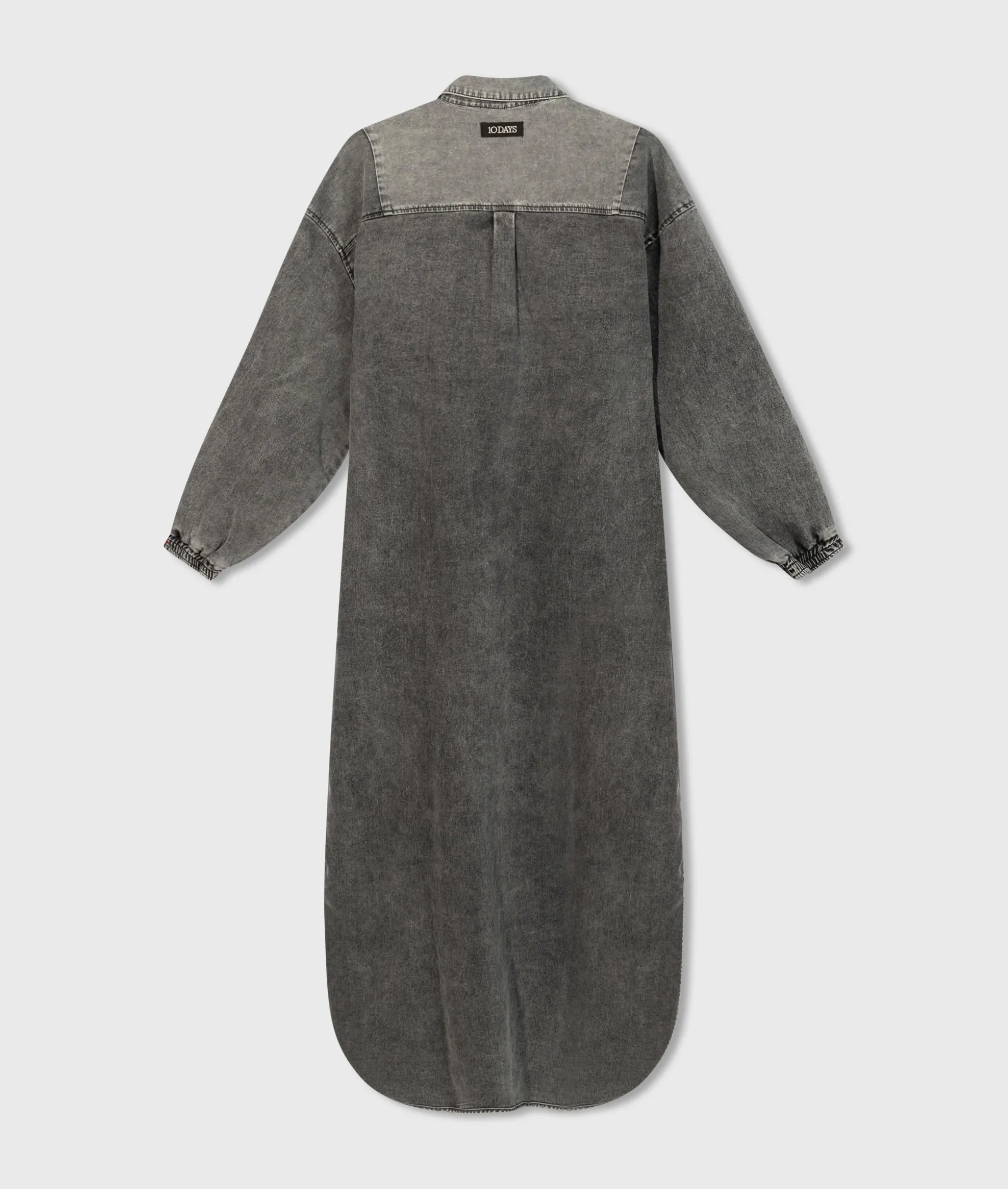 the Billie dress jog denim