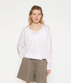 tie long sleeve tee