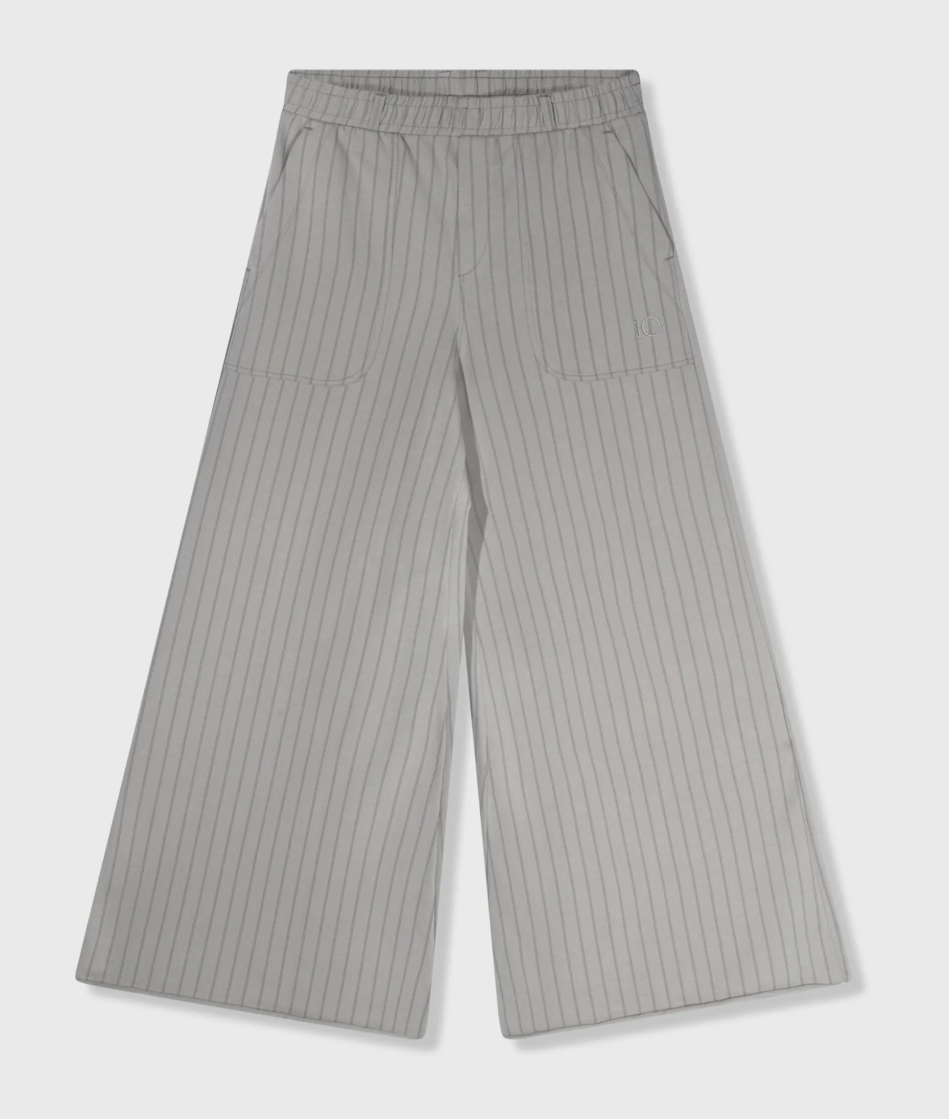 wide jogger pinstripe