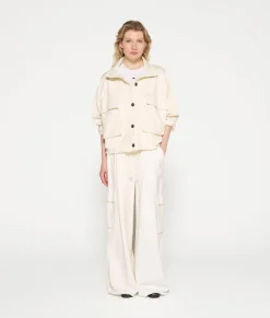 wide leg cargo pants