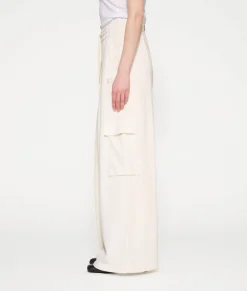 wide leg cargo pants