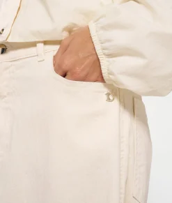 wide twill pants