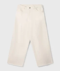 wide twill pants