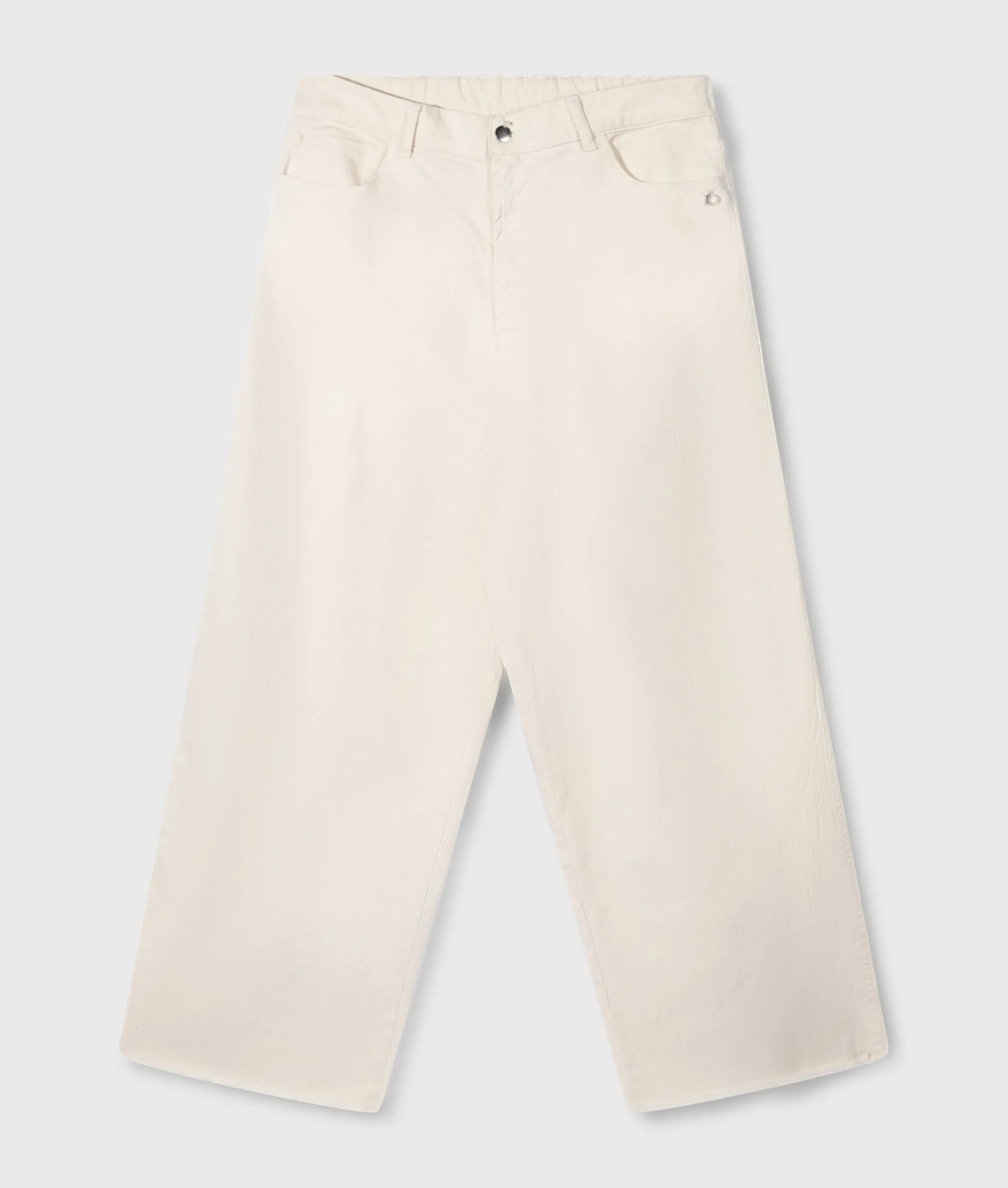 wide twill pants