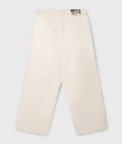 wide twill pants