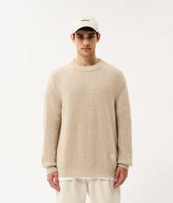Wolf knitted jumper